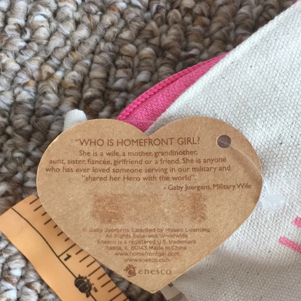 NWT! Homefront Girl Cosmetic Bag